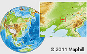 Physical Location Map of Tieling