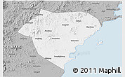 Gray 3D Map of Xingcheng