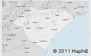 Silver Style 3D Map of Xingcheng