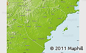 Physical Map of Xingcheng