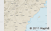 Shaded Relief Map of Xingcheng