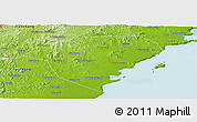 Physical Panoramic Map of Xingcheng