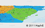 Political Panoramic Map of Xingcheng