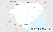 Silver Style Simple Map of Xingcheng