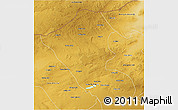 Physical 3D Map of Abag Qi