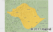 Savanna Style 3D Map of Arun Qi
