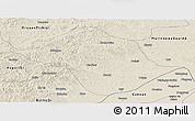 Shaded Relief Panoramic Map of Arun Qi
