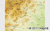 Physical 3D Map of Balrin Youqi