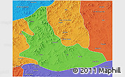 Political 3D Map of Balrin Youqi