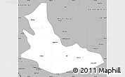 Gray Simple Map of Balrin Youqi