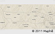 Shaded Relief 3D Map of Dongsheng