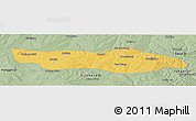 Savanna Style Panoramic Map of Dongsheng