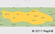 Savanna Style Simple Map of Dongsheng