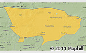 Savanna Style Map of Ejin Qi