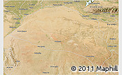 Satellite 3D Map of Hanggin Qi