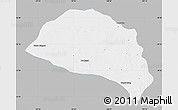 Gray Map of Hanggin Qi, single color outside