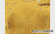 Physical Map of Hanggin Qi