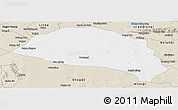 Classic Style Panoramic Map of Hanggin Qi