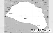 Gray Simple Map of Hanggin Qi