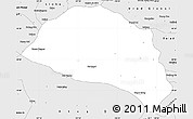Silver Style Simple Map of Hanggin Qi