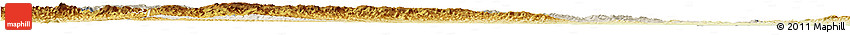 Shaded Relief Horizon Map of Harqin Qi, physical outside Shaded Relief Horizon Map of Harqin Qi, physical outside