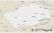Classic Style 3D Map of Horqin Zuoyihouqi