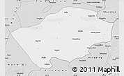Silver Style Map of Horqin Zuoyihouqi