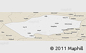 Classic Style Panoramic Map of Horqin Zuoyihouqi