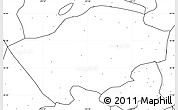 Blank Simple Map of Horqin Zuoyihouqi, no labels