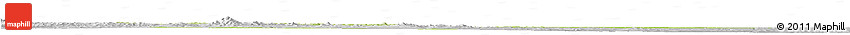 Physical Horizon Map of Hure Qi, lighten, desaturated