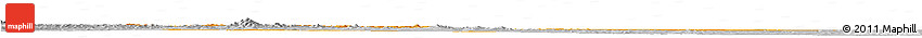 Political Horizon Map of Hure Qi, lighten, desaturated
