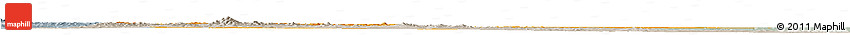 Political Horizon Map of Hure Qi, lighten, semi-desaturated