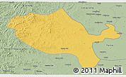 Savanna Style 3D Map of Jalaid Qi