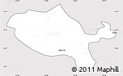 Silver Style Simple Map of Jalaid Qi, cropped outside