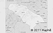 Silver Style 3D Map of Jarud Qi