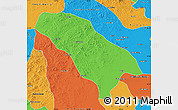 Political Map of Jarud Qi