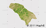 Satellite Map of Jarud Qi, cropped outside