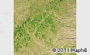 Satellite Map of Jarud Qi
