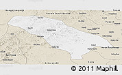 Classic Style Panoramic Map of Jarud Qi