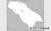 Gray Simple Map of Jarud Qi