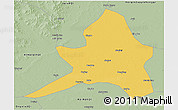 Savanna Style 3D Map of Kailu