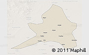 Shaded Relief 3D Map of Kailu, lighten