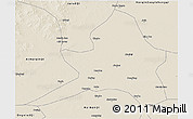 Shaded Relief 3D Map of Kailu
