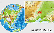 Physical Location Map of Kailu