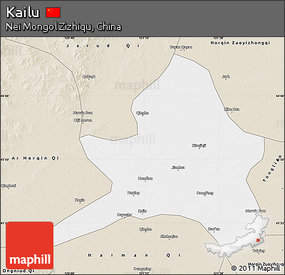 Classic Style Map of Kailu