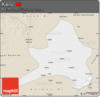 Classic Style Map of Kailu