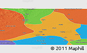 Political Panoramic Map of Kailu