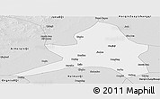 Silver Style Panoramic Map of Kailu