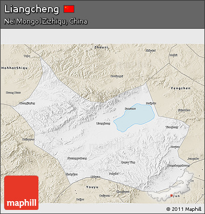Classic Style 3D Map of Liangcheng