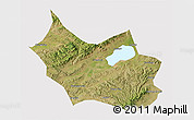 Satellite 3D Map of Liangcheng, cropped outside
